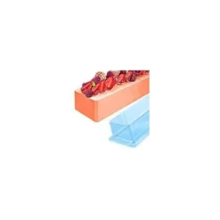 Moule A Bûche Carre Lisse (X 12)