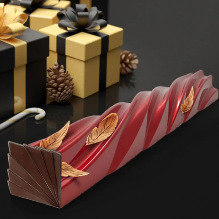 Moule A Bûche Torsade (X 12)