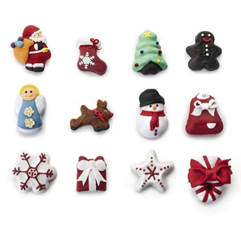 Moule A Biscuits De Noël Assortis Anti-Adherent