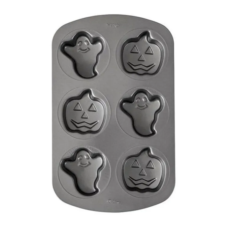 Moule A Gateau Fantomes Et Citrouilles Wilton