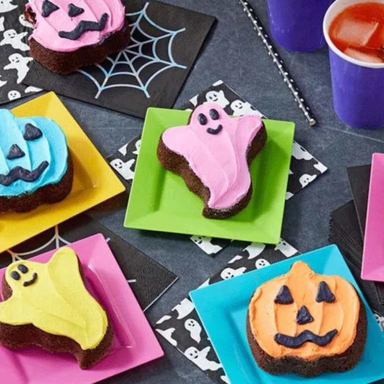 Moule A Gateau Fantomes Et Citrouilles Wilton