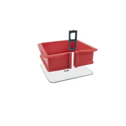 Moule A Manqué Demontable Carre Silicone Base En Verre