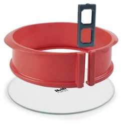 Moule A Manqué Demontable Rond Silicone Base En Verre 22,5 Cm