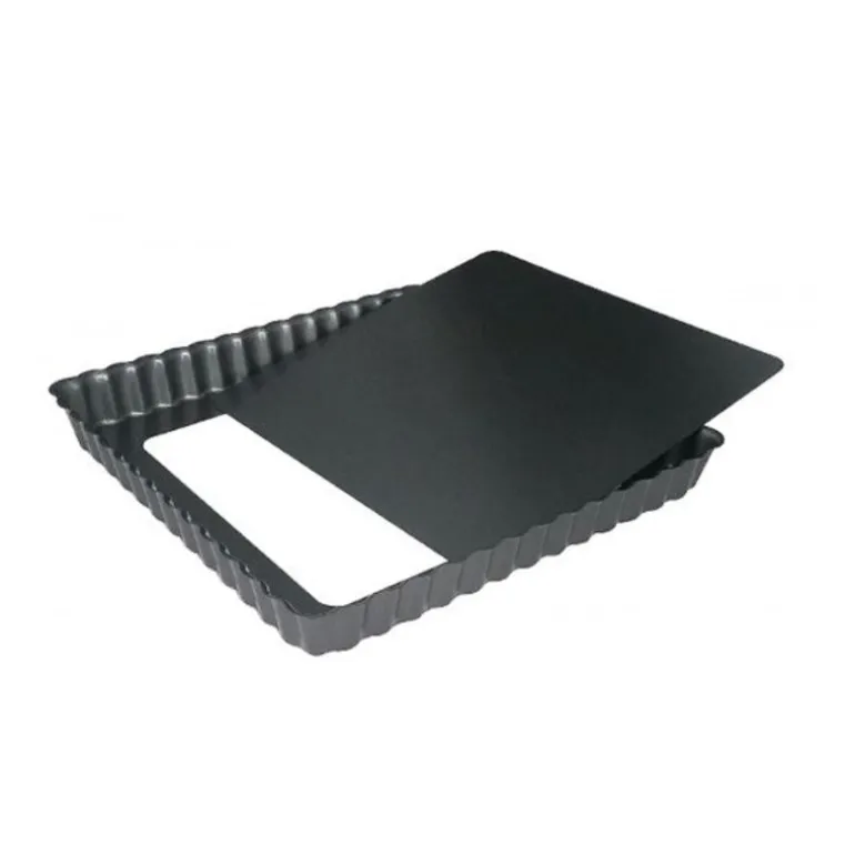 Moule A Tarte Carre Cannele Fond Amovible