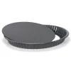Moule A Tarte Fond Amovible Acier Emaille 30 Cm