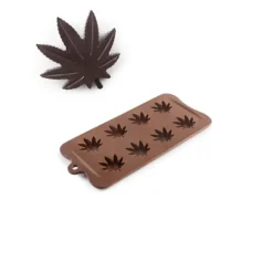 Moule Bonbons En Chocolat Marijuana Silicone