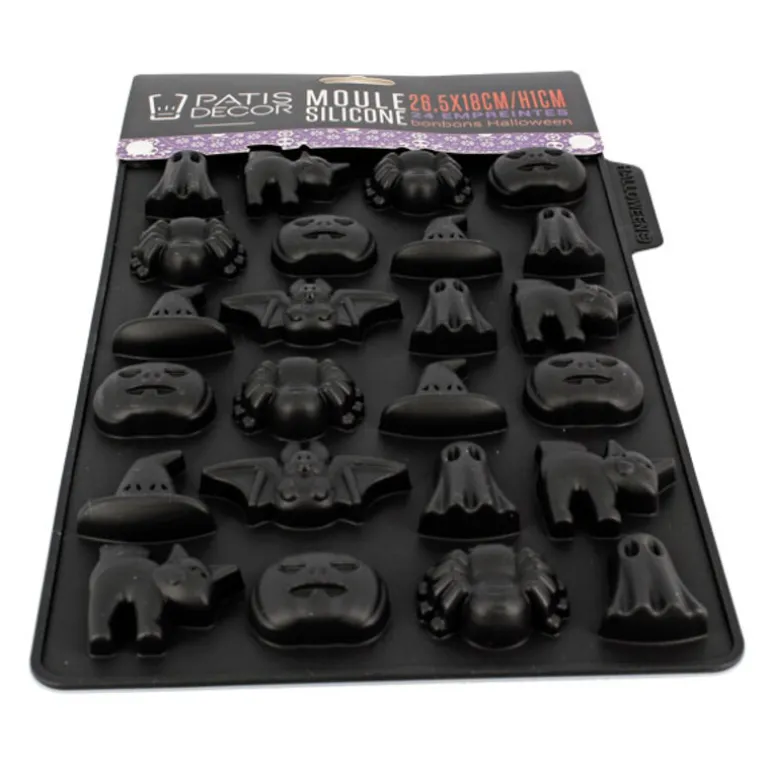 Moule Bonbons Halloween En Silicone Patisdecor