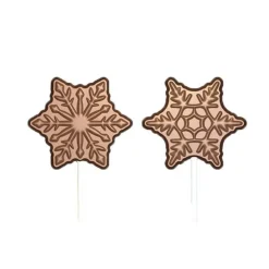 Moule Chocolat Sucettes Flocons