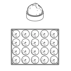 Moule Mini Tarte 3D Citrons Pavoni