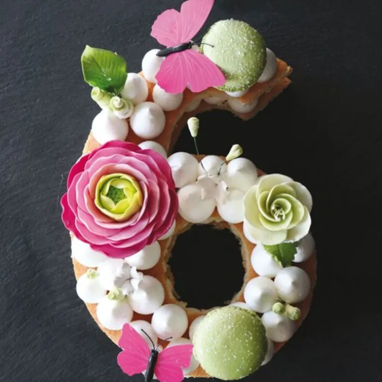 Moule Number Cake Chiffre 6