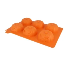 Moule Silicone 6 Citrouilles 3D Patisdecor