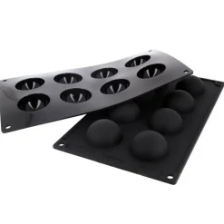 Moule Silicone 8 Demi-Spheres 5 Cm