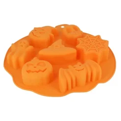 Moule Silicone 7 Empreintes Sujets D'Halloween