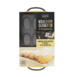 Moule Silicone 9 Madeleines Patisdecor