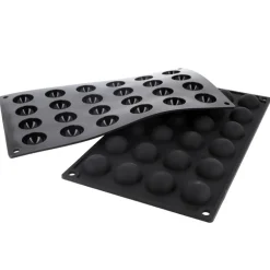 Moule Silicone 24 Mini Demi-Spheres 3 Cm