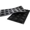 Moule Silicone 18 Mini Demi-Spheres 3,5 Cm