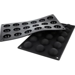 Moule Silicone 18 Mini Demi-Spheres 3,5 Cm