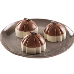 Moule Silicone Coupoles Striees