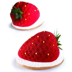 Moule Silicone Fraises 3D Pavoni