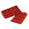 Moule Silicone Grands Savarins Carres