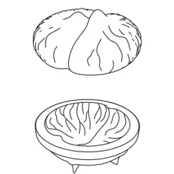Moule Silicone Marron Pavoni