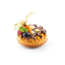 Moule Silicone Mini-Gaufres Rondes