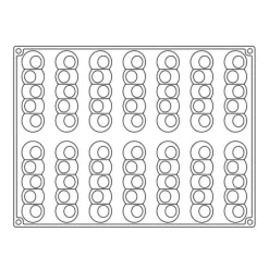 Moule Silicone Pelota Pavoni