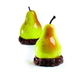 Moule Silicone Poires 3D Pavoni