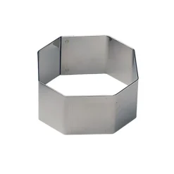 Nonnette Carree A Facettes Inox 80X80X45 Mm