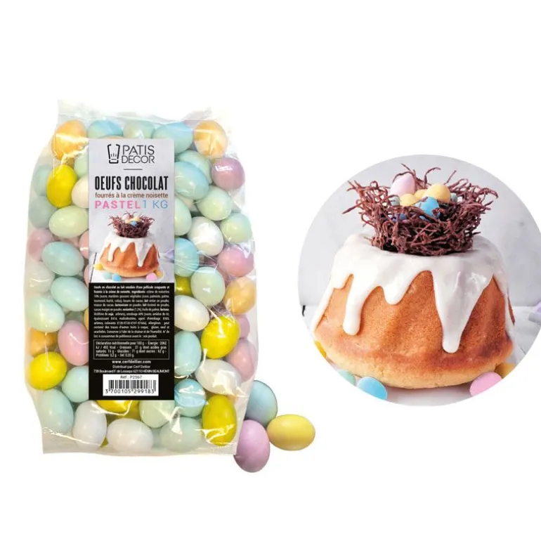 Oeufs De Caille En Chocolat Fourres Pastel 1 Kg
