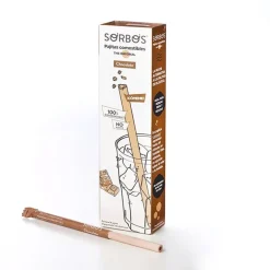 Pailles Comestibles Gout Chocolat (X16)