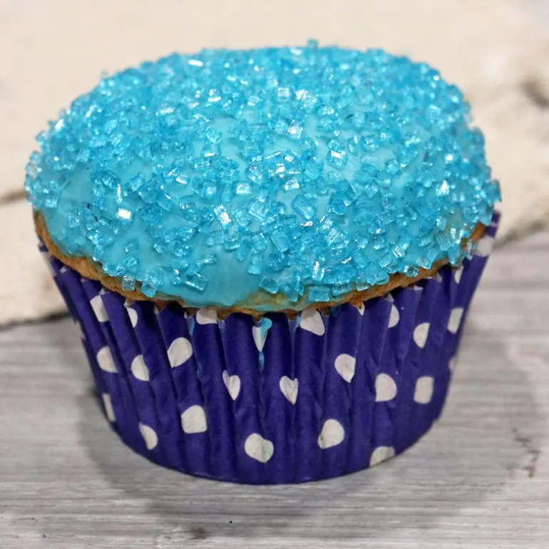 Paillettes Alimentaires Bleues Patisdecor