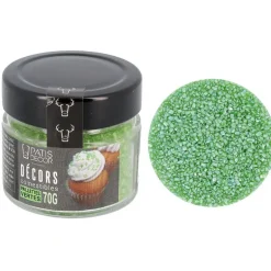 Paillettes Alimentaires Vertes Patisdecor