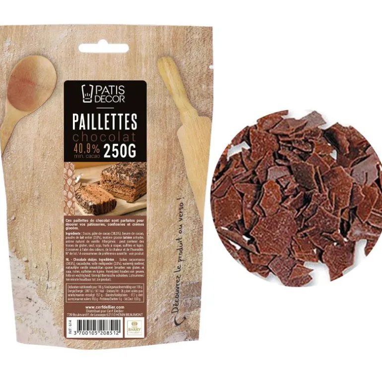 Paillettes Chocolat Patisdecor 250 G