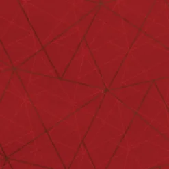 Papier Cadeau Rouge Ligne Or 0,70 X 25 M