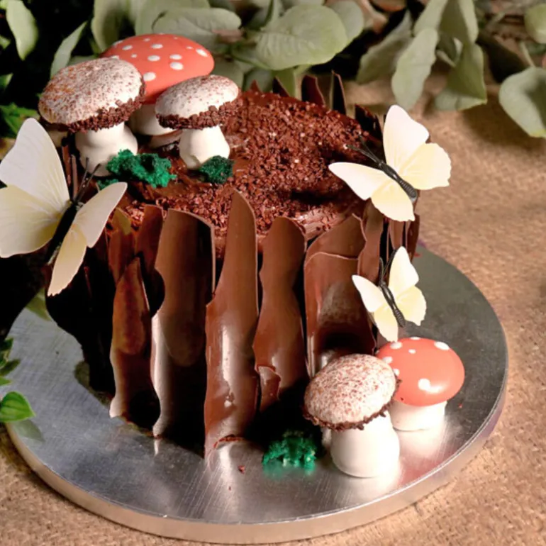 Papillons Ivoires Aimantes Assortis Patisdecor (X3)