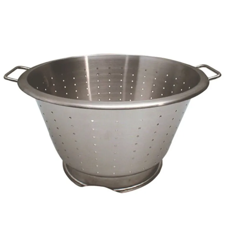 Passoire Conique A 2 Anses Et A Cercle Inox De Buyer