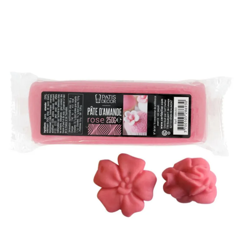 Pate D'Amande Rose Patisdecor 250 G