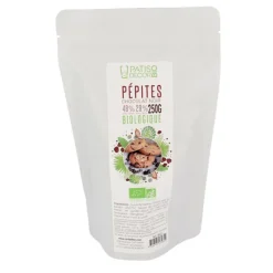 Pepites De Chocolat Noir Bio 250 G 60% Patisdecor Bio