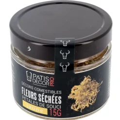 Petales De Soucis Jaunes Sechees 15 G