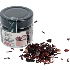 Petales D'Hibiscus Rouges Sechees Patisdecor 15 G