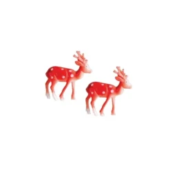 Petits Cerfs En Plastique 3,5 Cm (X144)