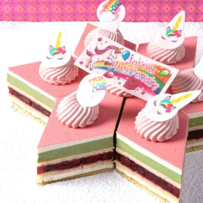 Piques Licornes Azyme Assorties (X24)