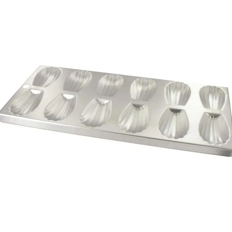 Plaque De 12 Madeleines En Acier