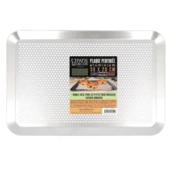 Plaque Patisserie Perforee Alu 20 X 30 Cm Patisdecor