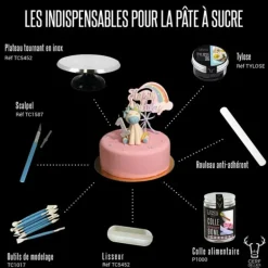 Plateau Tournant Patisserie En Metal Patisdecor