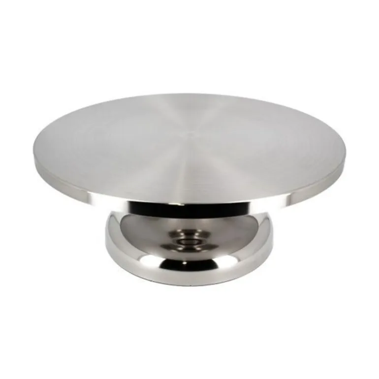 Plateau Tournant Pro Pour Gateau En Inox Patisdecor