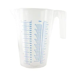 Pot Doseur Gradue Plastique 2 L