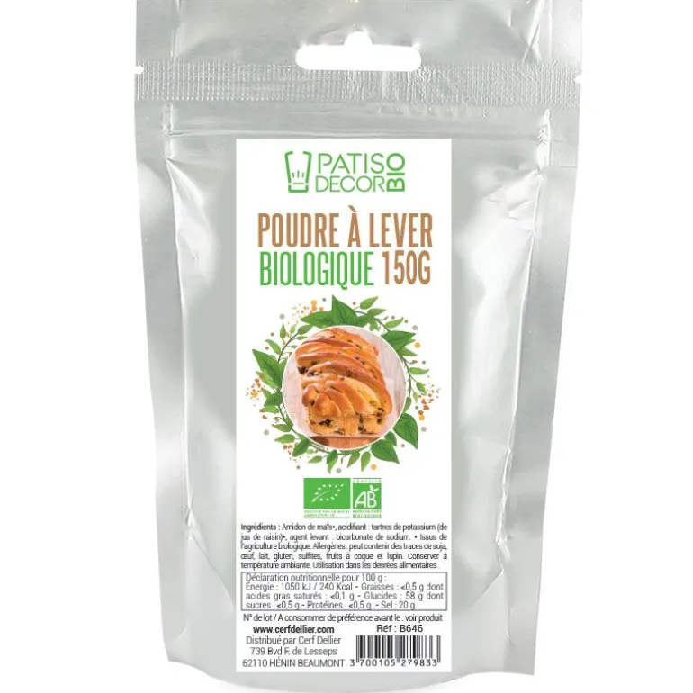 Poudre A Lever Bio 150 G