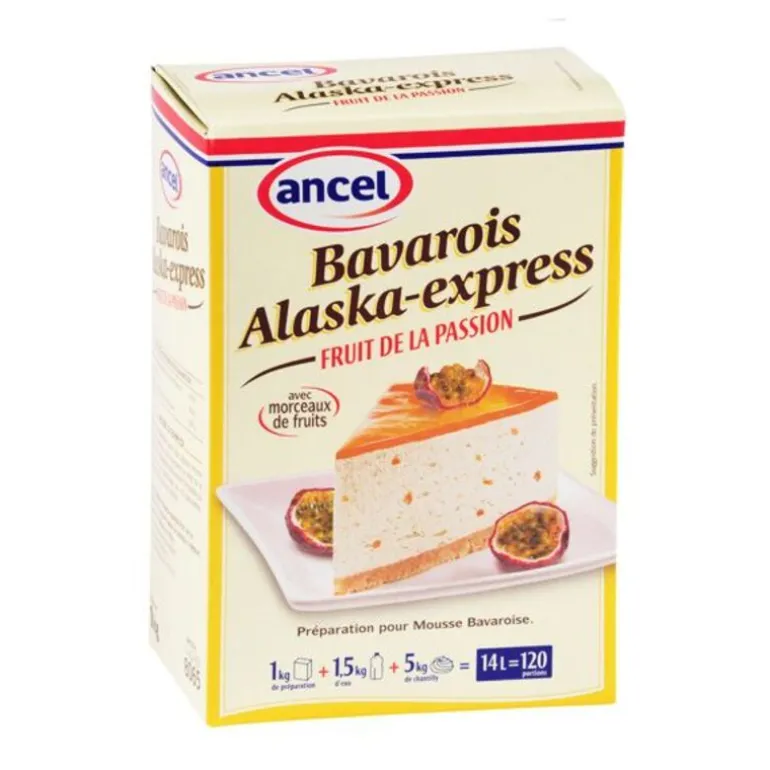 Preparation Bavarois Fruits De La Passion Alaska 1 Kg
